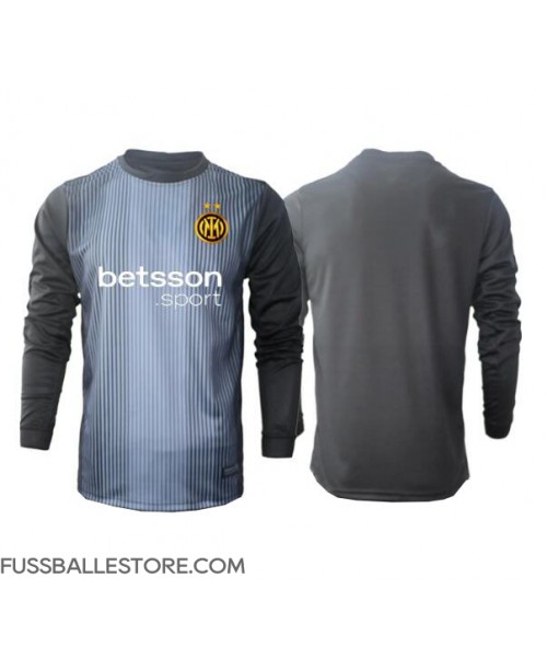 Günstige Inter Milan Torwart Heimtrikot 2025-26 Langarm Günstige Inter Milan Torwart Heimtrikot 2025-26 Langarm